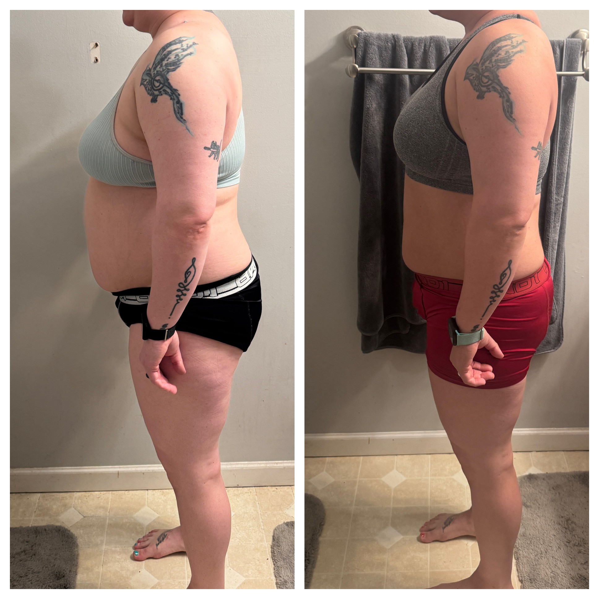 Erika's transformation